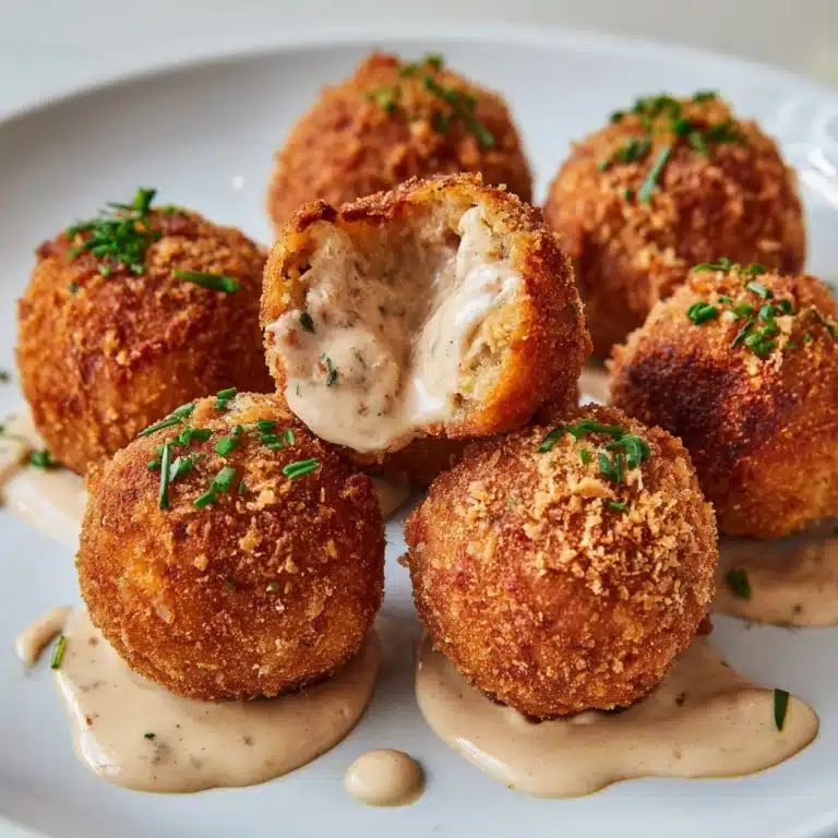 Crispy Reuben Balls with Spicy Dip Recipe