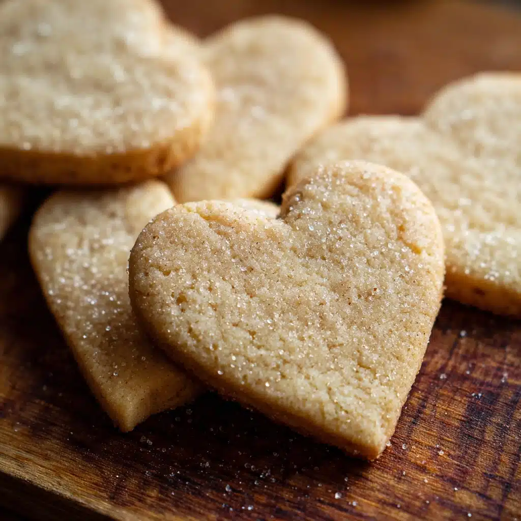 Heart-Shaped Peanut Butter Cookies Recipe