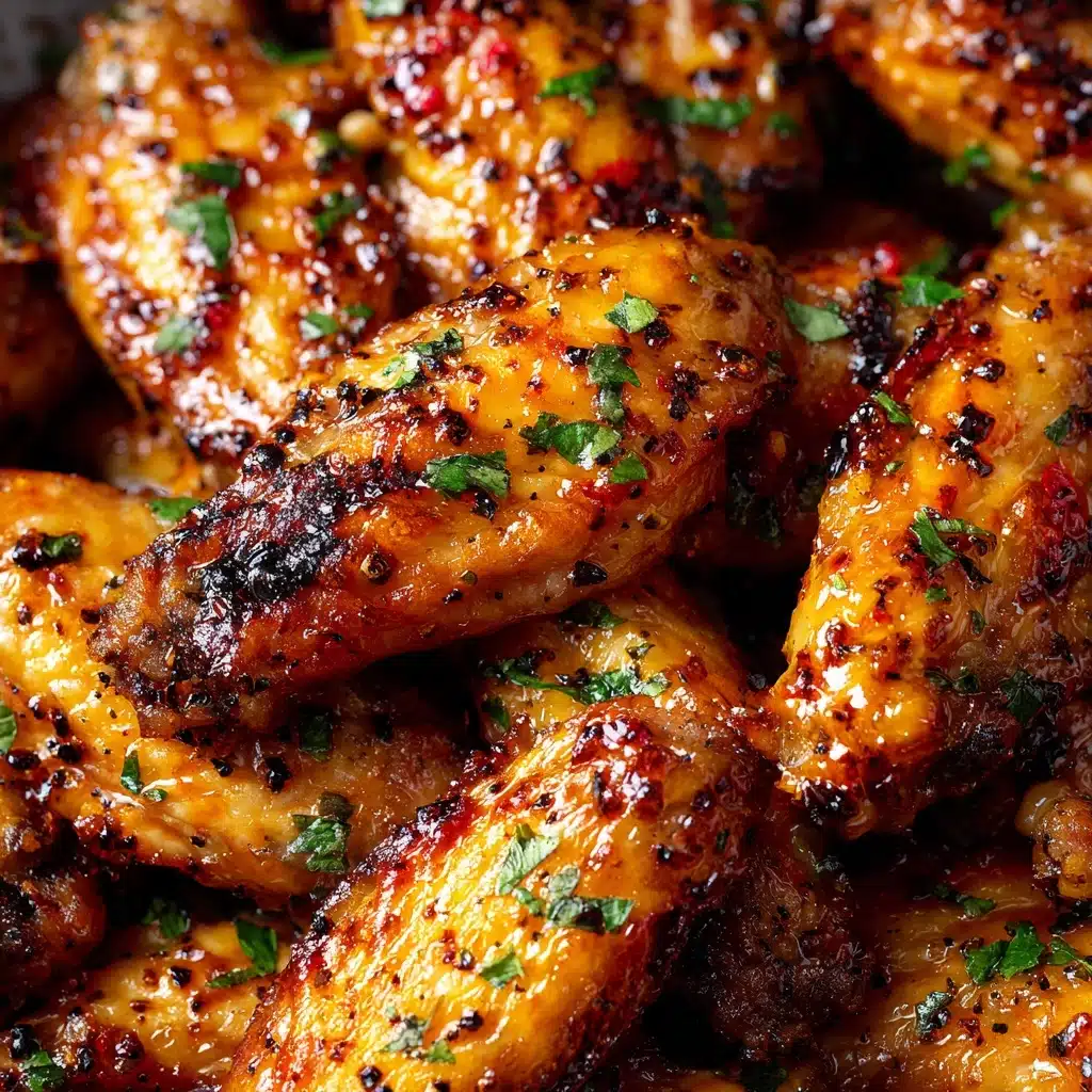 Honey Lemon Pepper Wings Recipe - Recipe Image