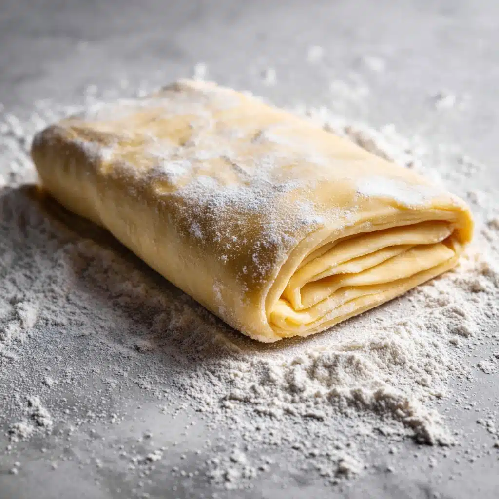 Homemade Rough Puff Pastry Dough Recipe - Recipe Image