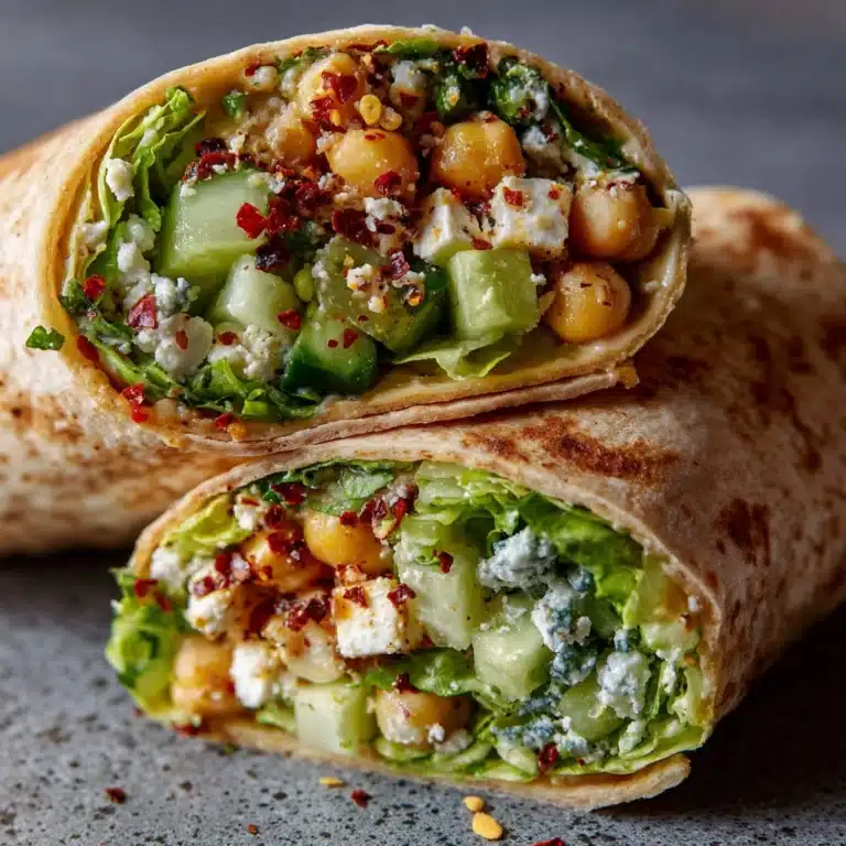Chickpea Cucumber Feta Salad Recipe