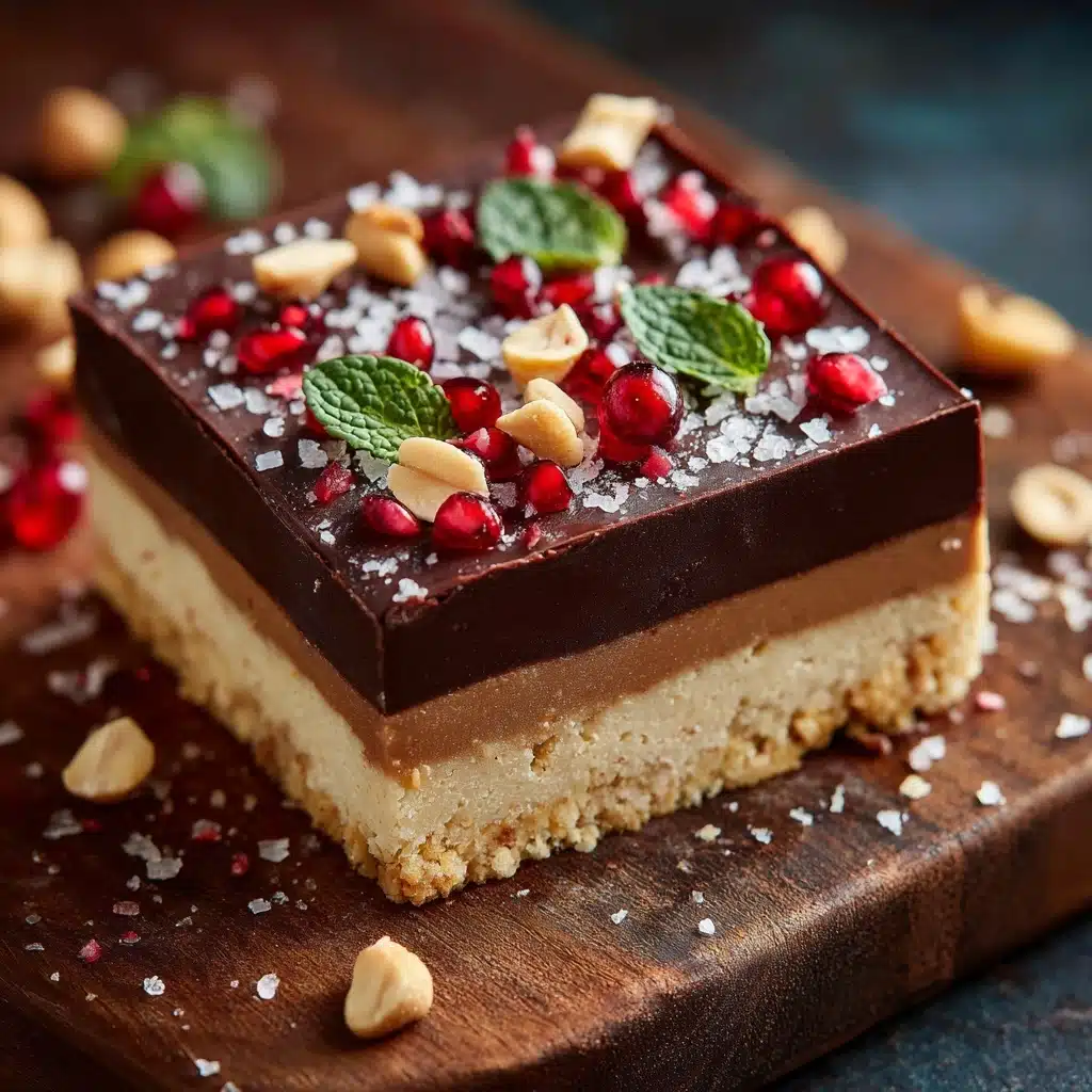 No-Bake Peanut Butter Bars Recipe - Recipe Image