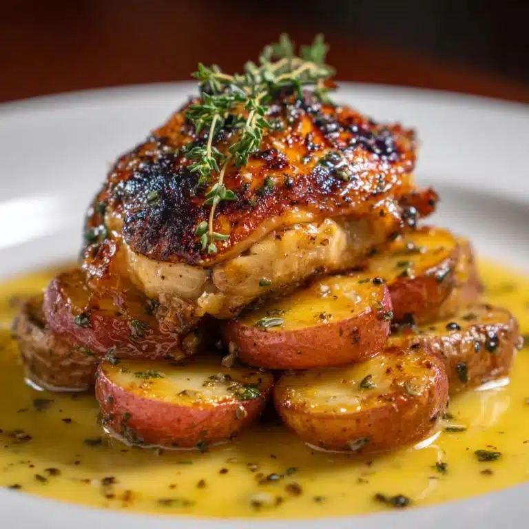 Lemon Greek Chicken and Potatoes Recipe