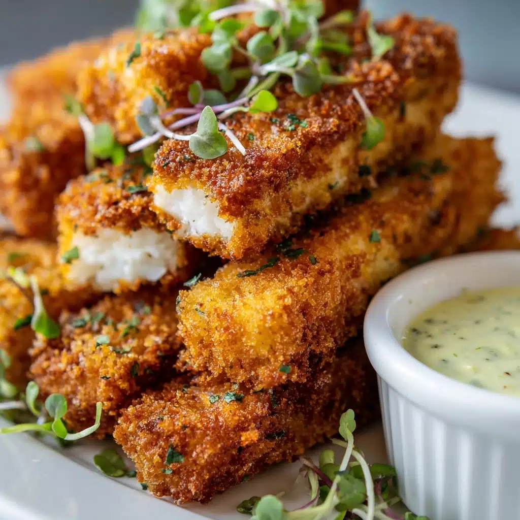 Homemade Salmon Fish Fingers Recipe - Recipe Image