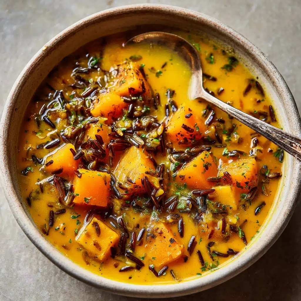 Nourishing Pumpkin Wild Rice Soup Recipe
