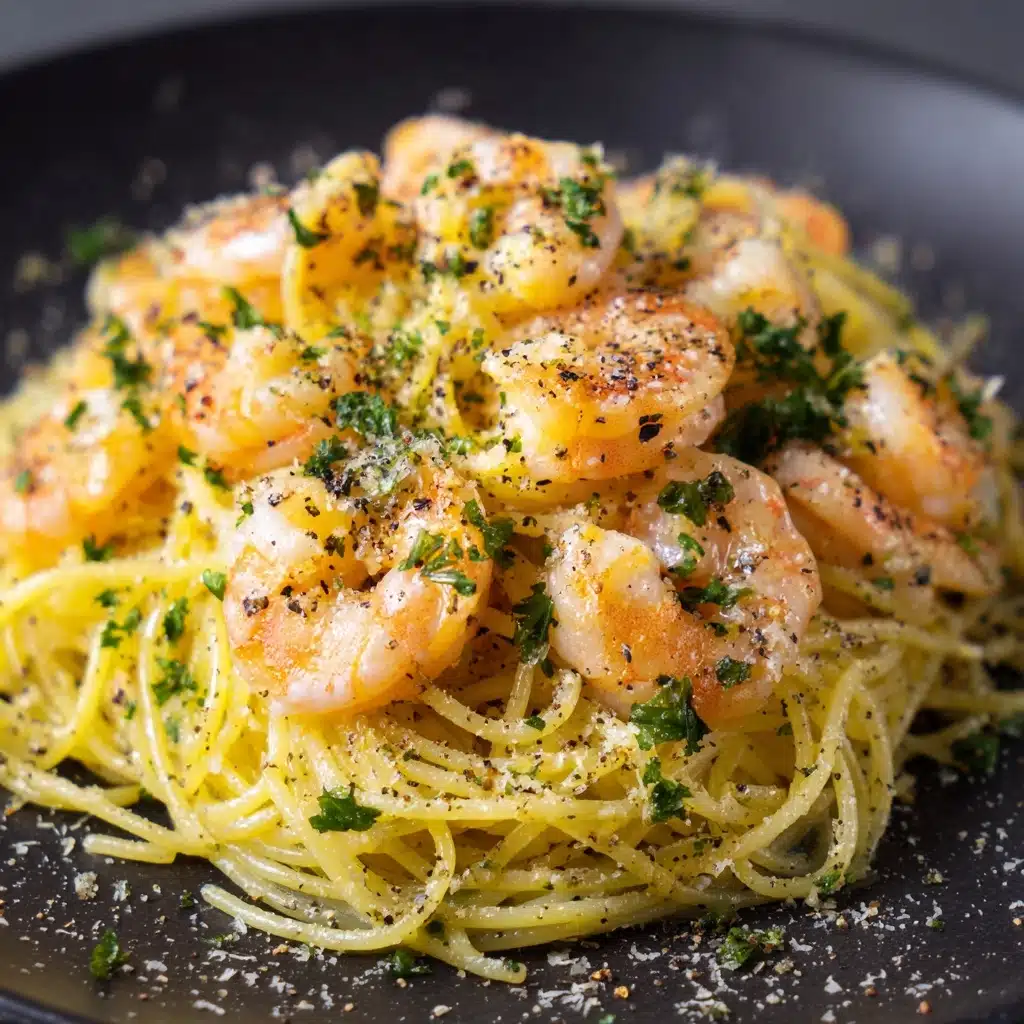 Lemon Spaghetti with Shrimp Recipe - Recipe Image