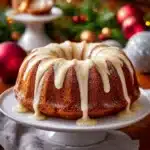 Eggnog Bundt Cake with Eggnog Frosting Recipe