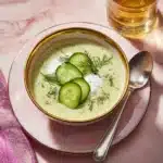 Cold Cucumber Soup with Yogurt and Dill Recipe