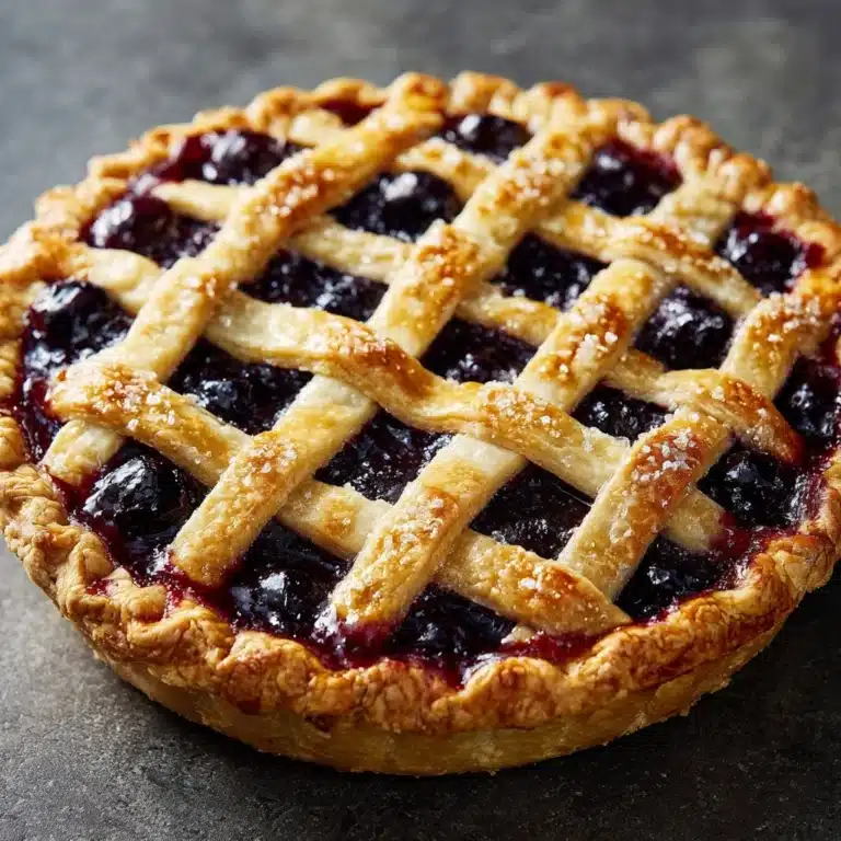 Blueberry Pie Recipe