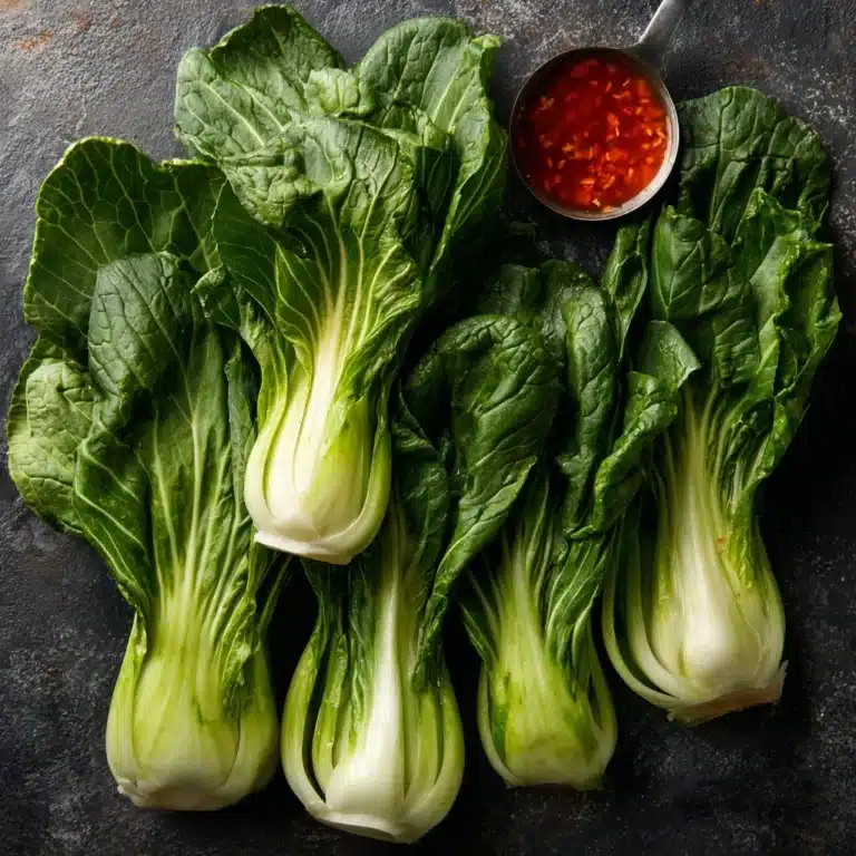 Bok Choy with Garlic and Soy Sauce Recipe