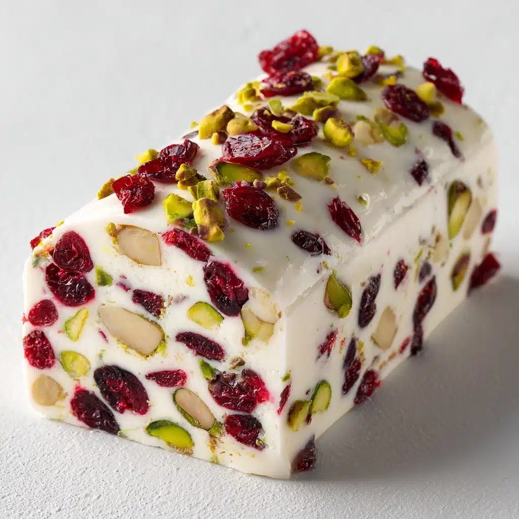 Cranberry Pistachio Cheese Log Recipe - Recipe Image