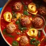 Meatball and Tortellini Soup Recipe