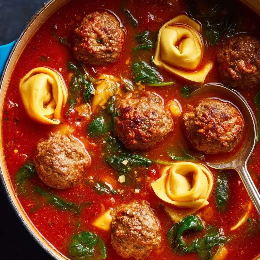 Meatball and Tortellini Soup Recipe - Recipe Image