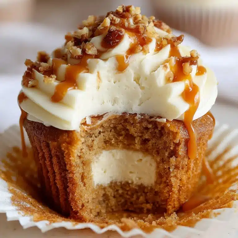 Salted Caramel Cream Cheese Cupcakes Recipe