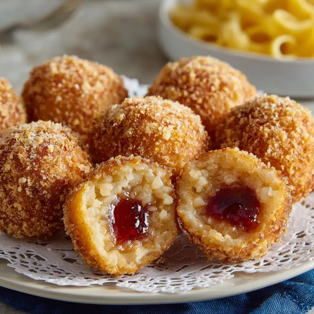 Cheesy Sicilian Arancini Balls Recipe - Recipe Image