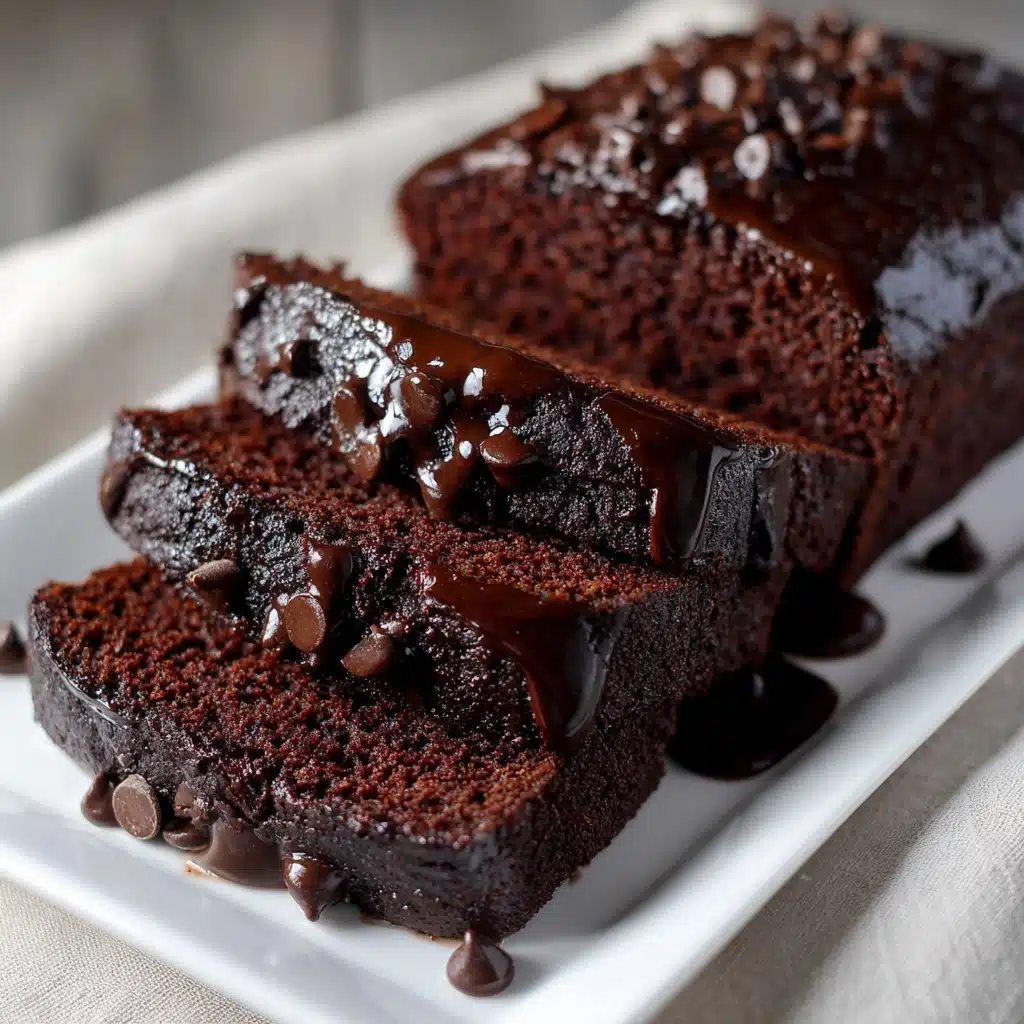 Hot Fudge Brownie Bread Recipe - Recipe Image