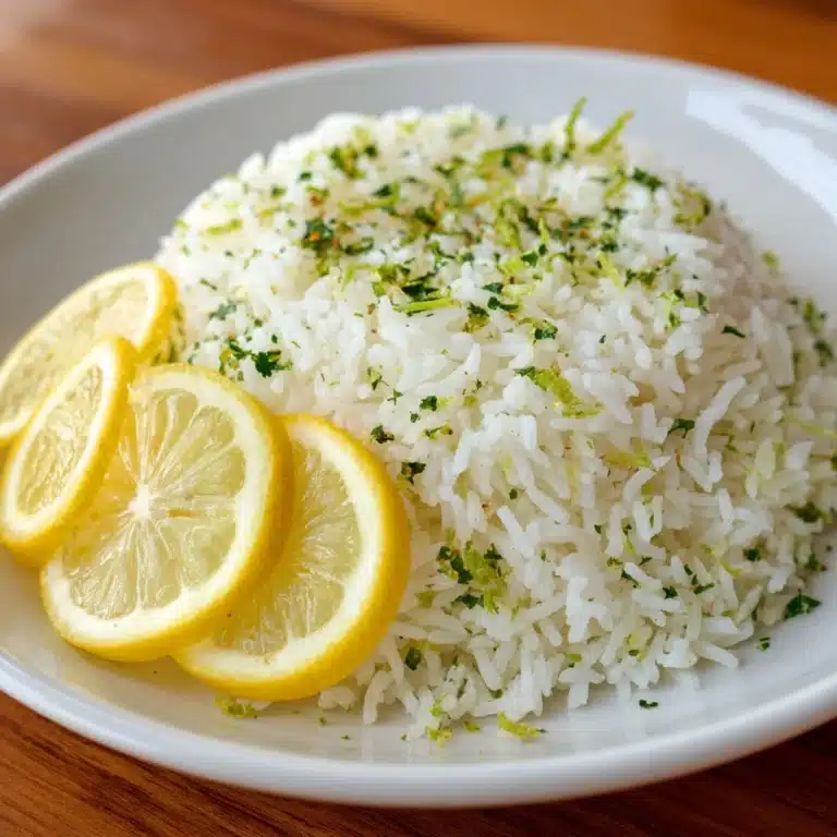 Easy Greek Lemon Rice Recipe