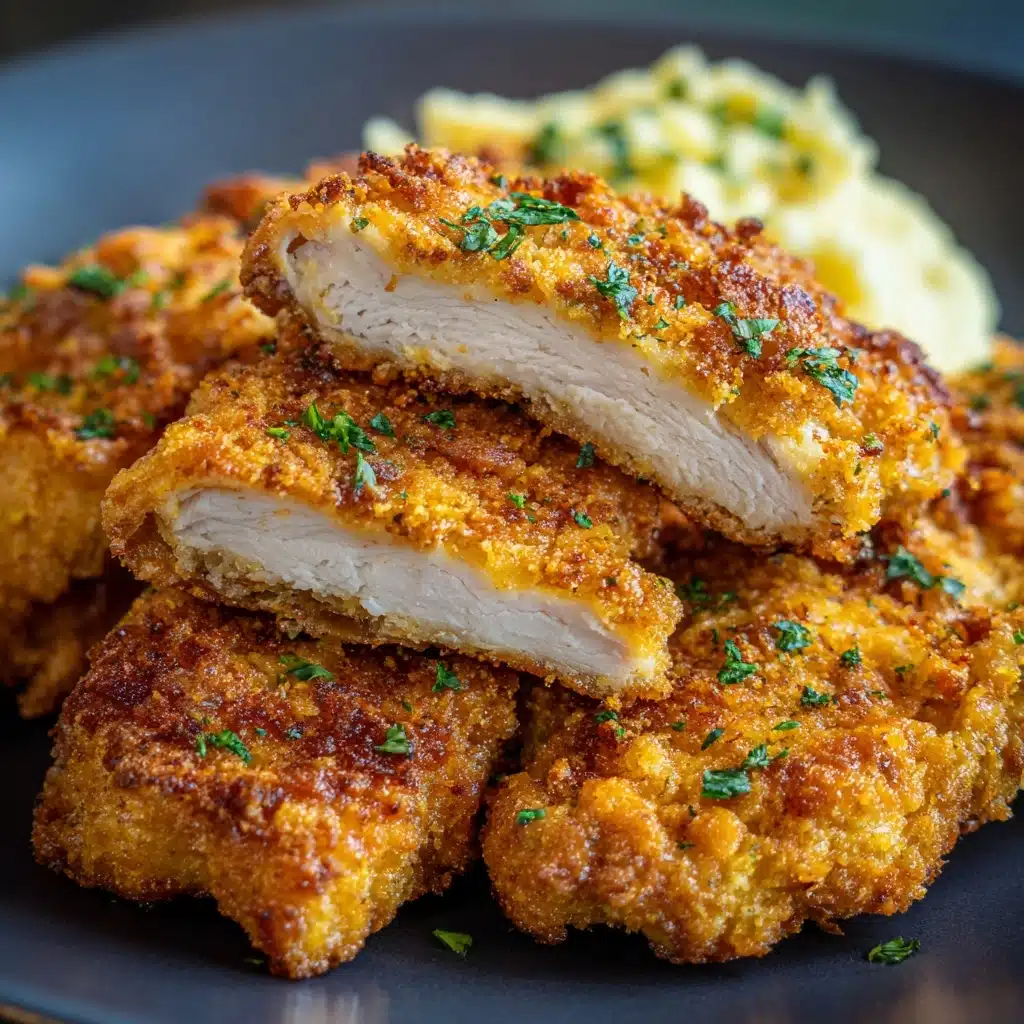 Parmesan Crusted Chicken Recipe - Recipe Image