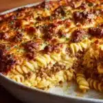 Mac and Cheese Meatloaf Casserole Recipe
