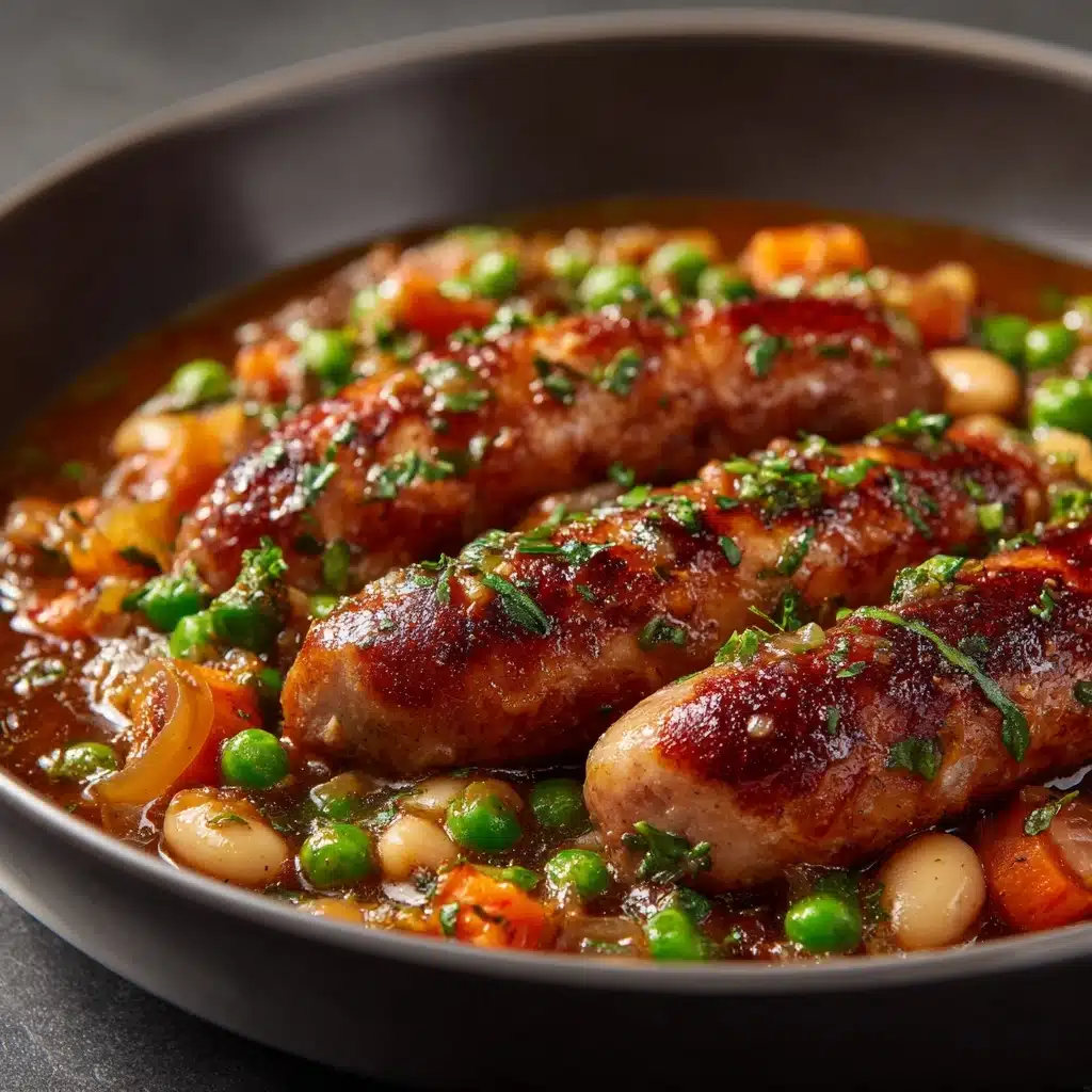 Healthier Curried Sausages Recipe - Recipe Image