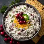 Holiday Cranberry Jalapeño Cream Cheese Dip Recipe