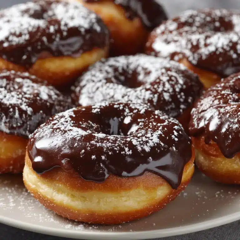 Boston Cream Doughnut Holes Recipe