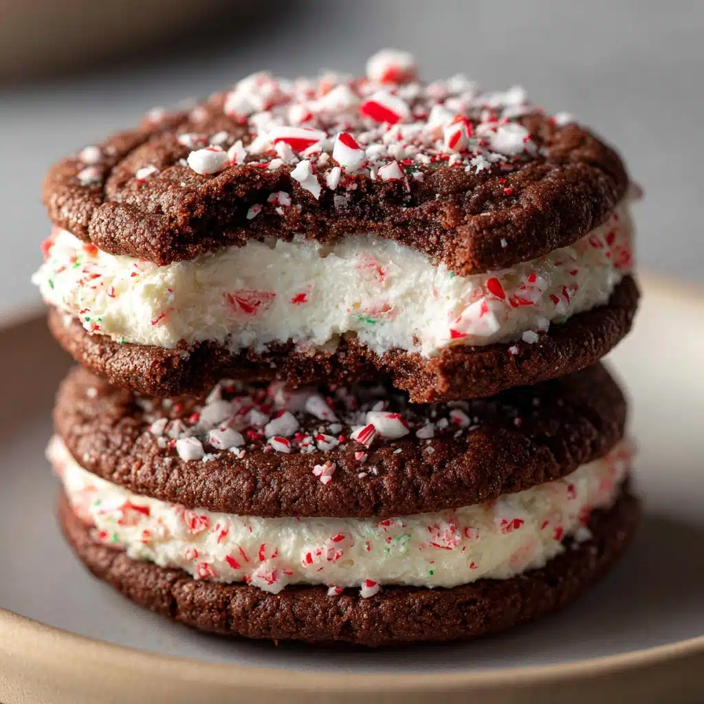 Peppermint Hot Chocolate Cookies Recipe - Recipe Image