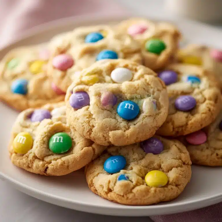 Easter M&M Cookies Recipe