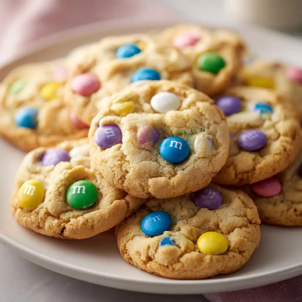 Easter M\&M Cookies Recipe - Recipe Image