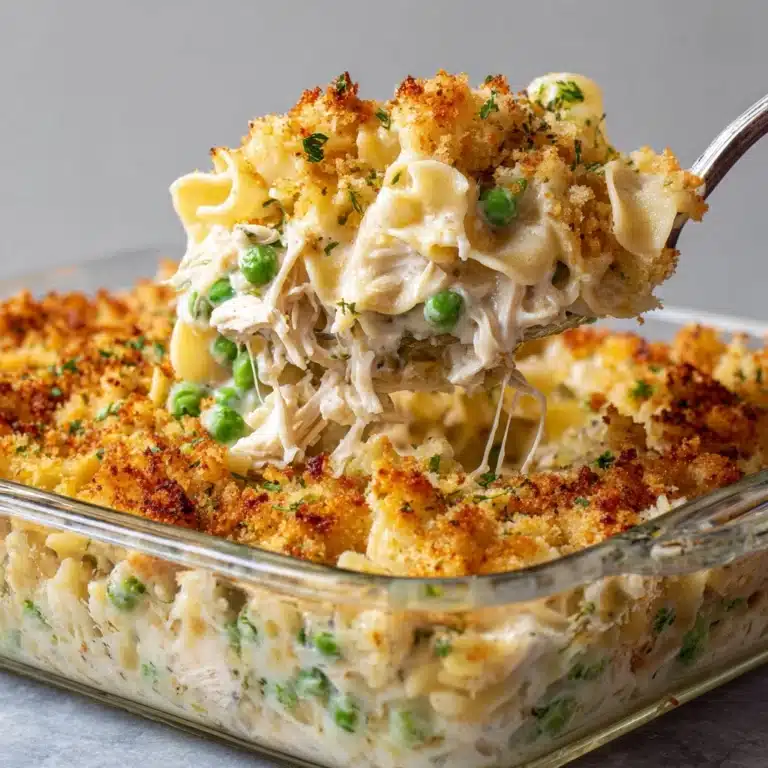 Creamy Chicken Noodle Casserole Recipe
