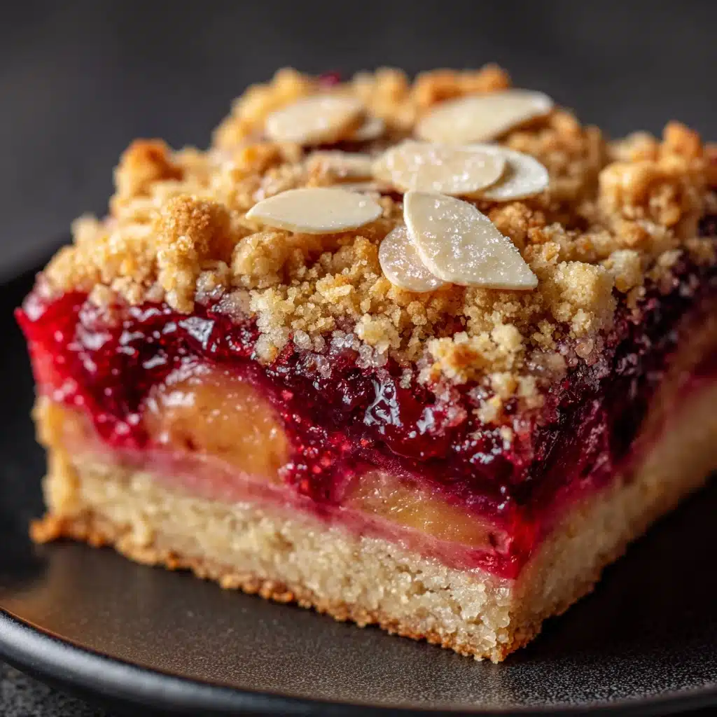 Rhubarb Magic Bars Recipe - Recipe Image