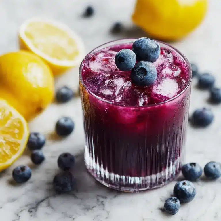Antioxidant Blueberry-Lemon Green Tea Recipe