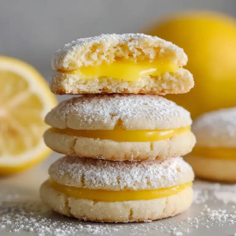 Stuffed Lemon Cookies Recipe