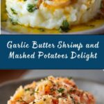 Garlic Butter Shrimp and Mashed Potatoes Recipe