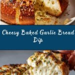 Baked Garlic Bread Dip Recipe