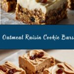 Oatmeal Raisin Cookie Bars Recipe