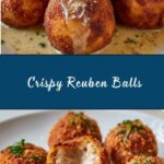 Crispy Reuben Balls with Spicy Dip Recipe