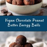 Vegan Chocolate Peanut Butter Energy Balls Recipe