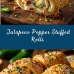 Jalapeno Popper Stuffed Rolls Recipe