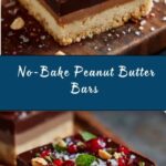 No-Bake Peanut Butter Bars Recipe