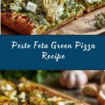 Green Pizza with Pesto, Feta & Artichokes Recipe