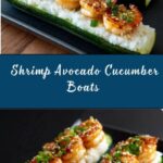 Shrimp Avocado Cucumber Boats Recipe
