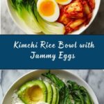 Kimchi Rice Bowl with Jammy Eggs Recipe