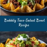 Bubbly Taco Salad Bowl Recipe