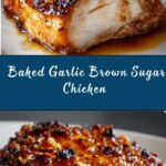 Baked Garlic Brown Sugar Chicken Recipe