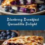 Blueberry Breakfast Quesadilla Delight Recipe