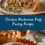 Chicken and Mushroom Puff Pastry Delight Recipe