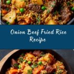 Onion Beef Fried Rice Recipe