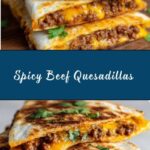 Spicy Beef Quesadillas Recipe