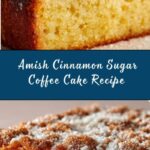 Amish Cinnamon Sugar Coffee Cake Recipe